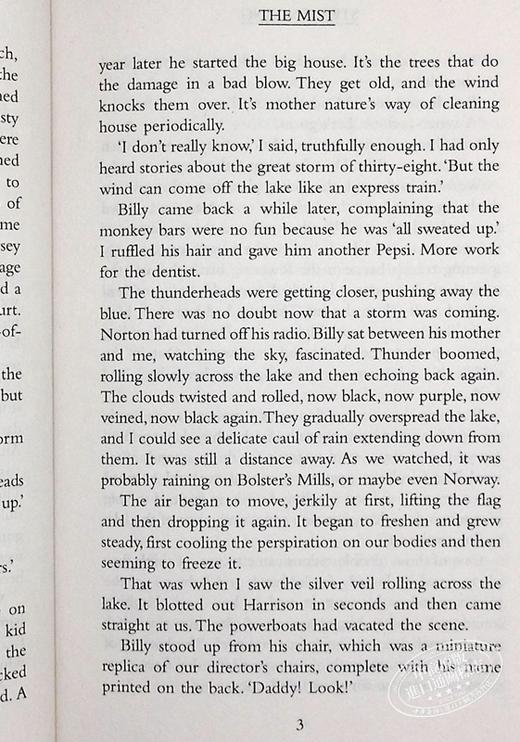 【中商原版】迷雾 斯蒂芬金 英文原版 The Mist STEPHEN KING 商品图6