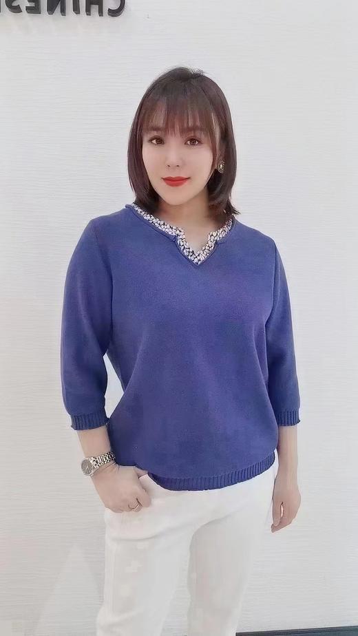 2F无色无味编织衫 商品图0