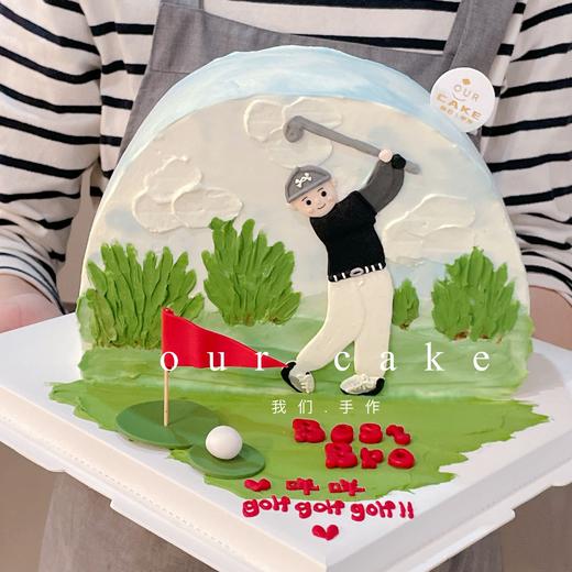 男士高尔夫球场打球蛋糕-低糖处理无添加 商品图3