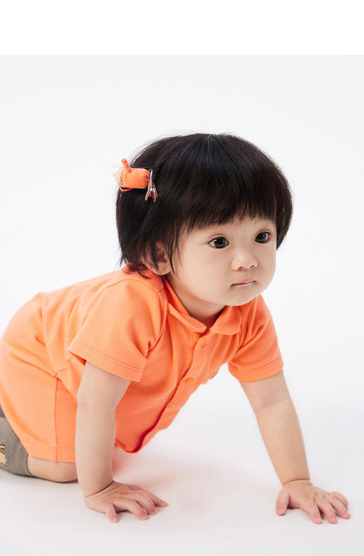 jnby  23年夏款  弹性polo外出连体衣   YN4F11520 商品图4