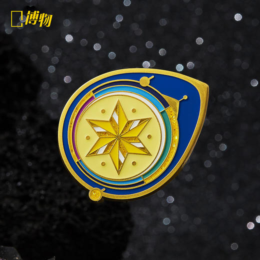 博物 |星空徽章 流星七夕情侣礼物夜光小众科普天文 商品图0