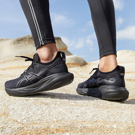 【退仓勿拍】ASICS亚瑟士男子缓冲跑鞋GEL-NIMBUS 25舒适减震运动鞋1011B547 商品图7