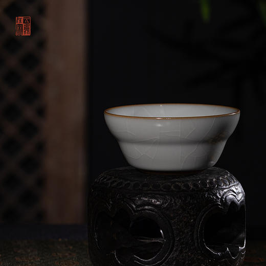 问鼎绪文汝窑 霜清杯 商品图1