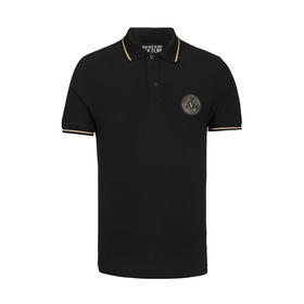 VERSACE JEANS COUTURE男装短袖潮流百搭图案LOGO男士POLO衫 11147