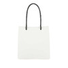 BALENCIAGA 巴黎世家 女士小牛皮字母徽标印花提挎包 白色 597858 0AI2N 9000 商品缩略图2