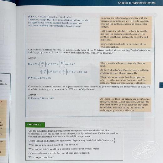 【中商原版】AS & A Mathematics: Probability&Statistics 2 英文原版 剑桥国际教材 商品图5