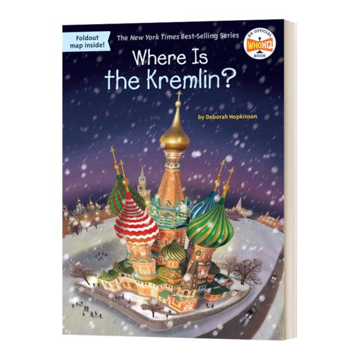英文原版 Where Is the Kremlin 克里姆林宫在哪里 儿童科普文学故事小说 英文版 进口英语原版书籍 商品图1