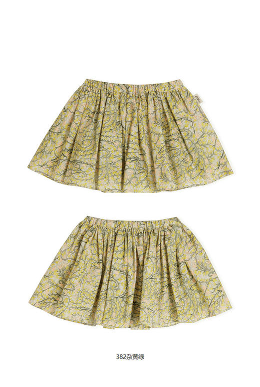 jnby  23年夏款 府绸印花设计短款腰裙  YN4D11440 商品图9