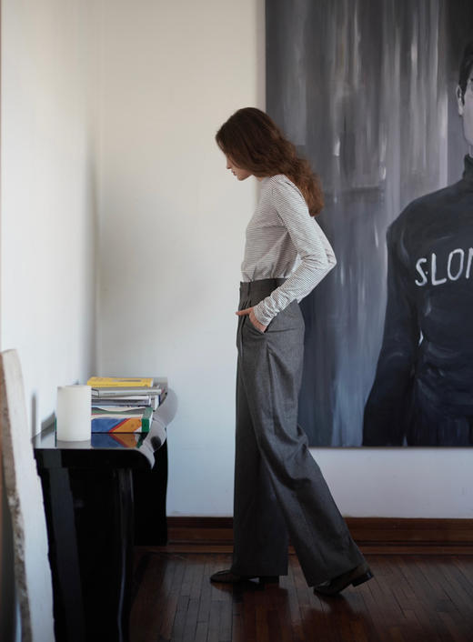 Blue Striped T-shirt 商品图3