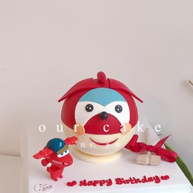 小飞侠敲敲乐蛋糕-低糖处理无添加