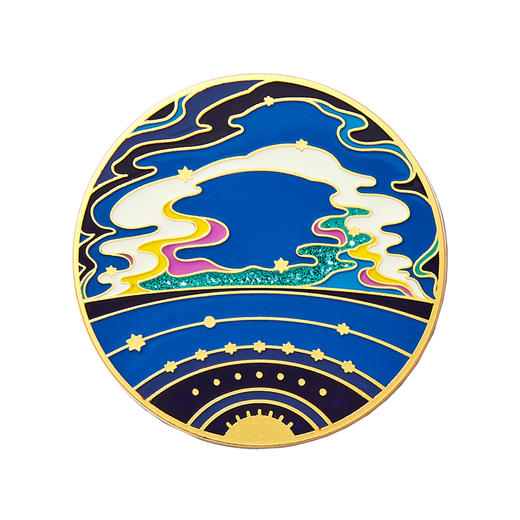博物 星空徽章 银河七夕情侣礼物夜光小众科普天文 商品图4
