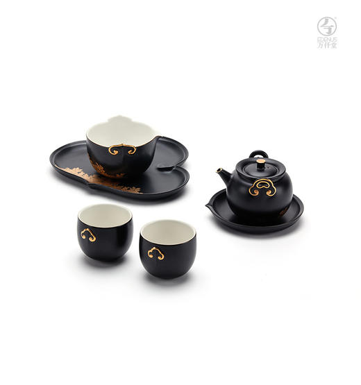万仟堂 | 如意双喜·随手礼 整套茶具 陶瓷功夫茶具 家用 客厅 茶具套装 礼盒装 送礼茶具 商品图11