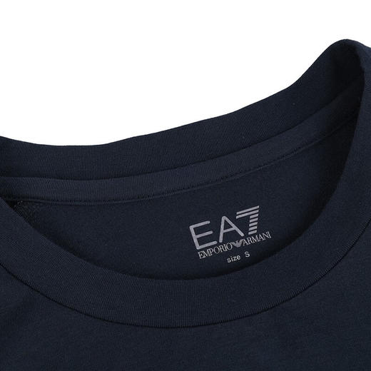 Armani EA7 男士字母logo运动休闲短袖圆领T恤 11153 商品图7
