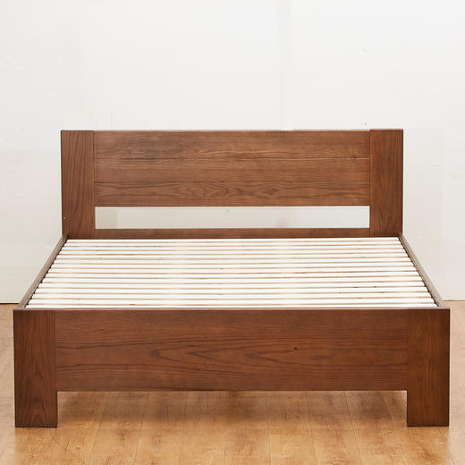 【家具】木床  N茉莉 浅棕色/中棕色  单人/双人/大双人 商品图7