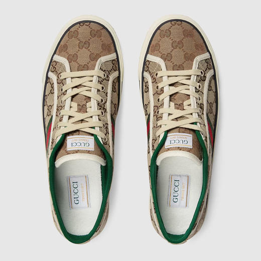 【二】GUCCI 古驰 男士Tennis 1977系列 系带休闲运动鞋 混色 606111 HVK20 9766 商品图1