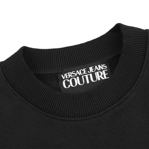 VERSACE JEANS COUTURE男装 时尚休闲纯色圆领男士卫衣 商品图3