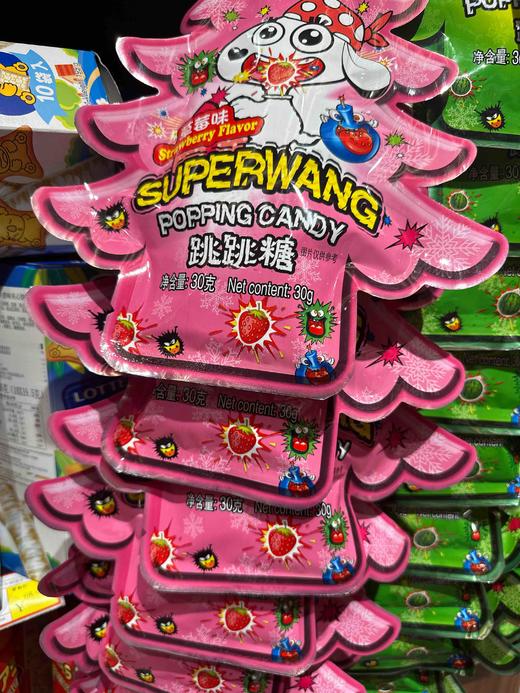史努比SuperWang跳跳糖草莓味30g 商品图1