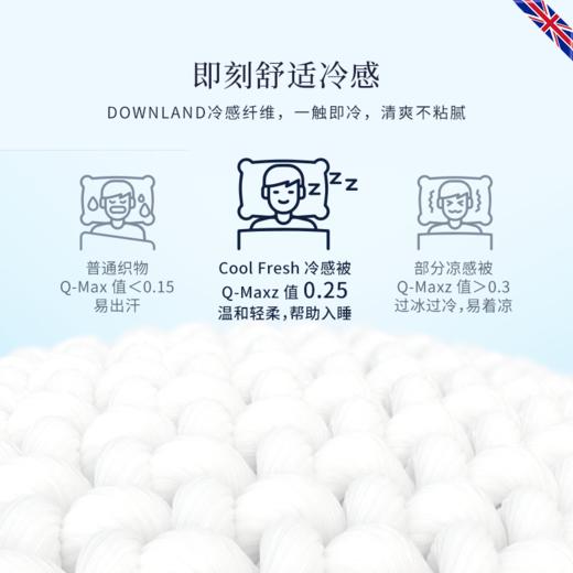 DOWNLAND 日光倾城冷感被子200cmx230cm 夏凉被空调被可水洗机洗[福利品] 商品图2