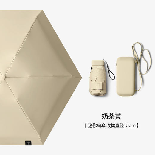 【揣兜就走 晴雨两用】UPF50+隔热降温便携黑胶雨伞 商品图8