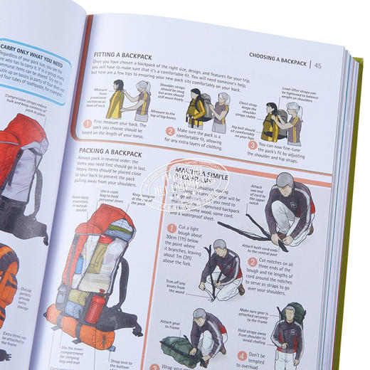 【中商原版】DK 生存手册 The Survival Handbook 英文原版 Colin Towell 野外生存指南 商品图3