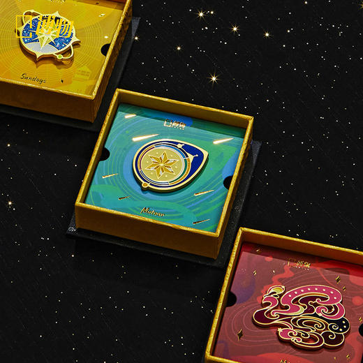 博物 |星空 徽章 七夕情侣礼物夜光小众科普天文 商品图3