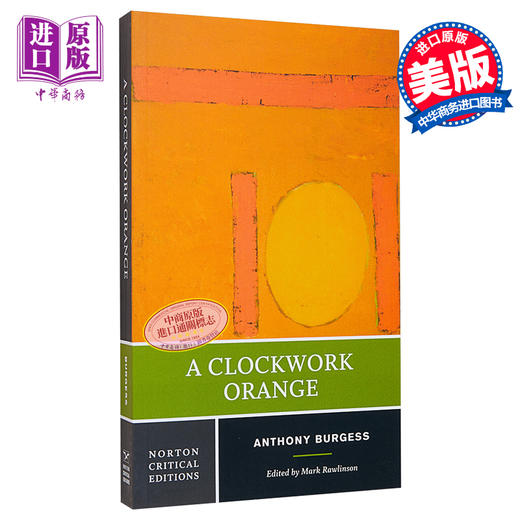 【中商原版】A Clockwork Orange 英文原版 发条橙子 诺顿文学解读系列 Anthony Burgess 商品图0