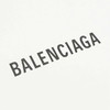 BALENCIAGA 巴黎世家 女士小牛皮字母徽标印花提挎包 白色 597858 0AI2N 9000 商品缩略图3