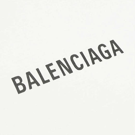 BALENCIAGA 巴黎世家 女士小牛皮字母徽标印花提挎包 白色 597858 0AI2N 9000 商品图3