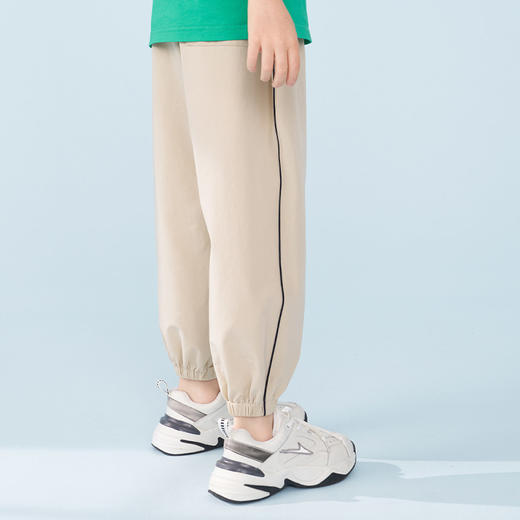 mettekids男童裤子夏季儿童宽松休闲长裤中大童薄款运动束脚裤 商品图3