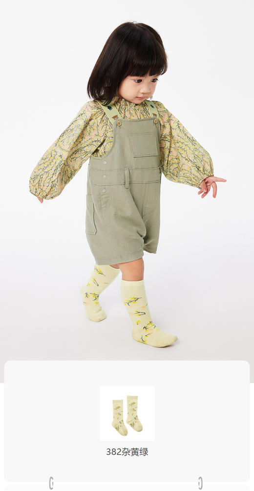 jnby  23年夏款  印花设计长筒袜子  XN4N11740 商品图0