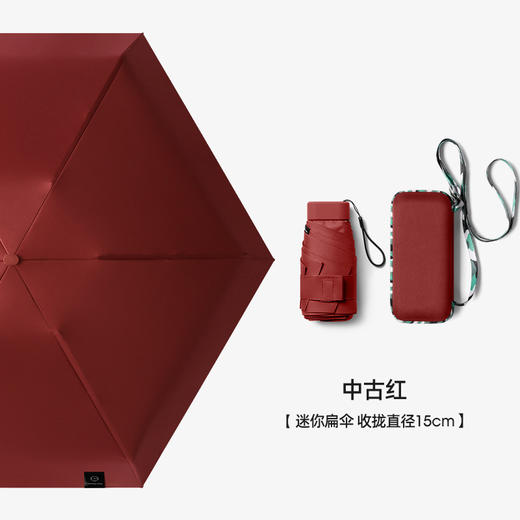 【揣兜就走 晴雨两用】UPF50+隔热降温便携黑胶雨伞 商品图6