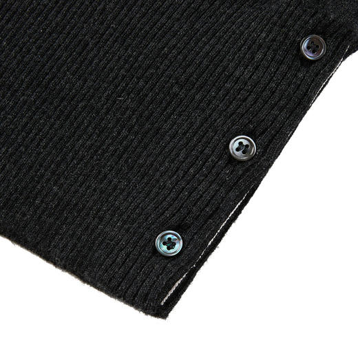 THOM BROWNE 汤姆布朗 男士V领经典四条纹羊绒针织开衫毛衣 MKC001A 00011 商品图4