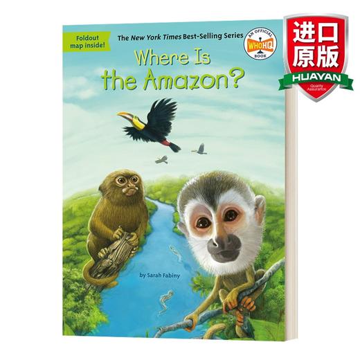 英文原版 Where Is the Amazon 英文版 进口英语原版书籍 商品图0