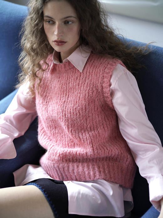 Rose Pink Vest 商品图1