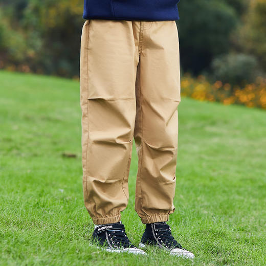 mettekids男童裤子春装新款运动束脚裤儿童休闲帅气宽松长裤童装 商品图1