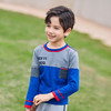 mettekids男童毛衣儿童春秋新款上衣童装打底衫中大童圆领针织衫 商品缩略图0