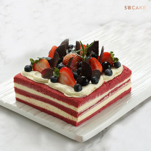 【浆果红丝绒】芝士香缇红丝绒 商品图0