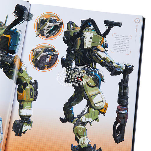 【中商原版】泰坦天降2 艺术设定集 The Art of Titanfall 2 Andy Mcvittie 英文原版 射击游戏 游戏指南 商品图3