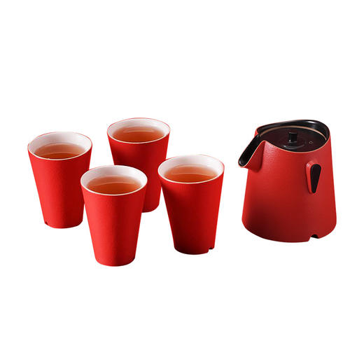 万仟堂 | 高高在上04·随手礼 茶具套装 功夫茶具 陶瓷茶具 日式家用 送礼茶具套装 礼品专供 商品图1