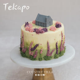 新西兰Tekapo湖畔风光蛋糕