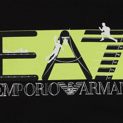 阿玛尼（ARMANI）男士休闲时尚潮流短袖 11155 商品图5