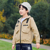 mettekids儿童外套男童春秋新款时尚童装中大童连帽休闲短款风衣 商品缩略图1