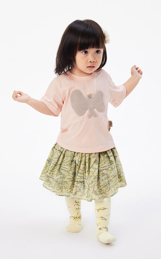 jnby  23年夏款 府绸印花设计短款腰裙  YN4D11440 商品图6