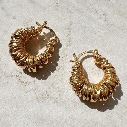 北京仓｜Shyla-凯特王妃 同款-Biaritz-环状 耳环［英国设计师］ 商品图2