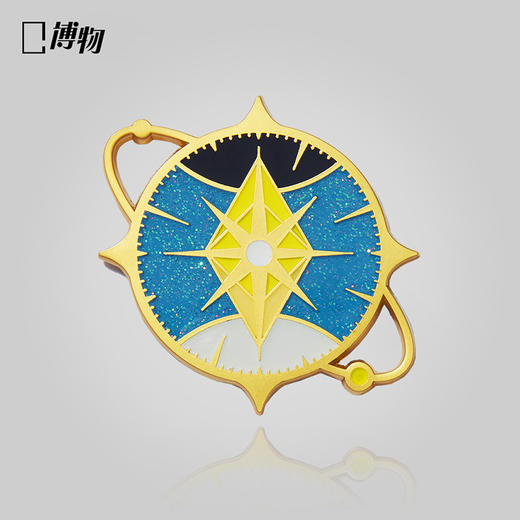博物 |星空徽章 幻日七夕情侣礼物夜光科普天文宇宙 商品图1