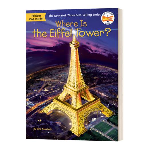 英文原版 Where Is the Eiffel Tower 埃菲尔铁塔在哪里 风景名胜 儿童读物 英文版 进口英语原版书籍 商品图1