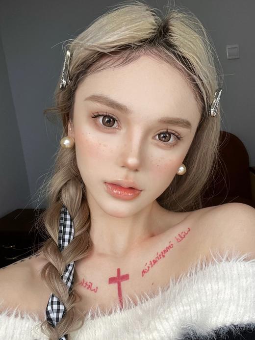 sugarplum糖豆 泰式千金 棕 14.5mm 年抛 含硅水凝胶 商品图3