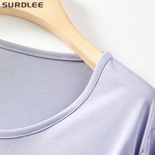 ins短袖铜氨丝面膜短款新款宽松显瘦上衣 商品图3