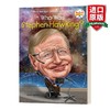 英文原版 Who Was Stephen Hawking 谁是史蒂芬霍金 儿童名人传记文学 英文版 进口英语原版书籍 商品缩略图0