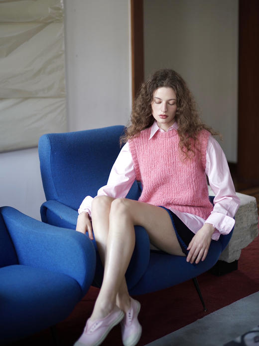 Rose Pink Vest 商品图3